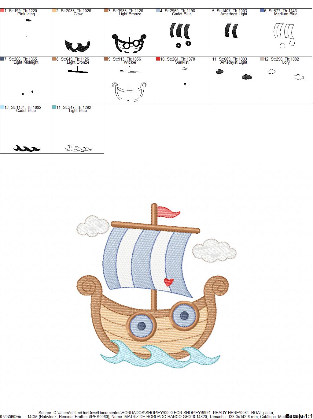 Sail Boat embroidery designs - Sailboat machine embroidery pattern - Nautical Baby boy file - Instant digital download pes jef dst hus vp3 (Copy) Marcia Embroidery
