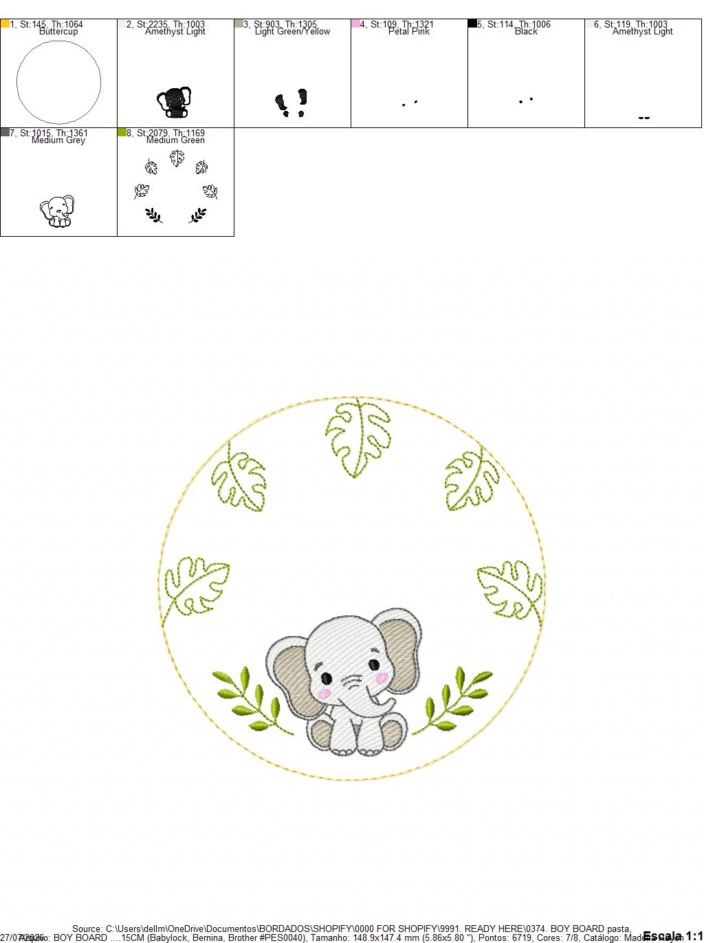 Monogram Frame embroidery design - Boy Birth Announcement machine embroidery pattern - Instant digital download pes jef