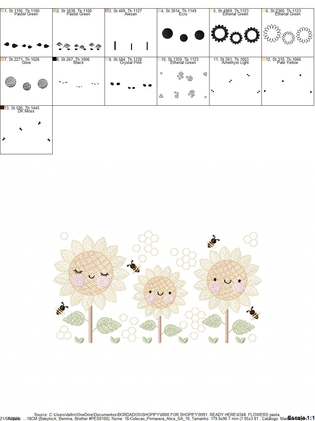 Daisies embroidery designs - Yellow Flowers machine embroidery pattern - Floral Grandma Kitchen towel - Instant digital download pes jef (Copy)