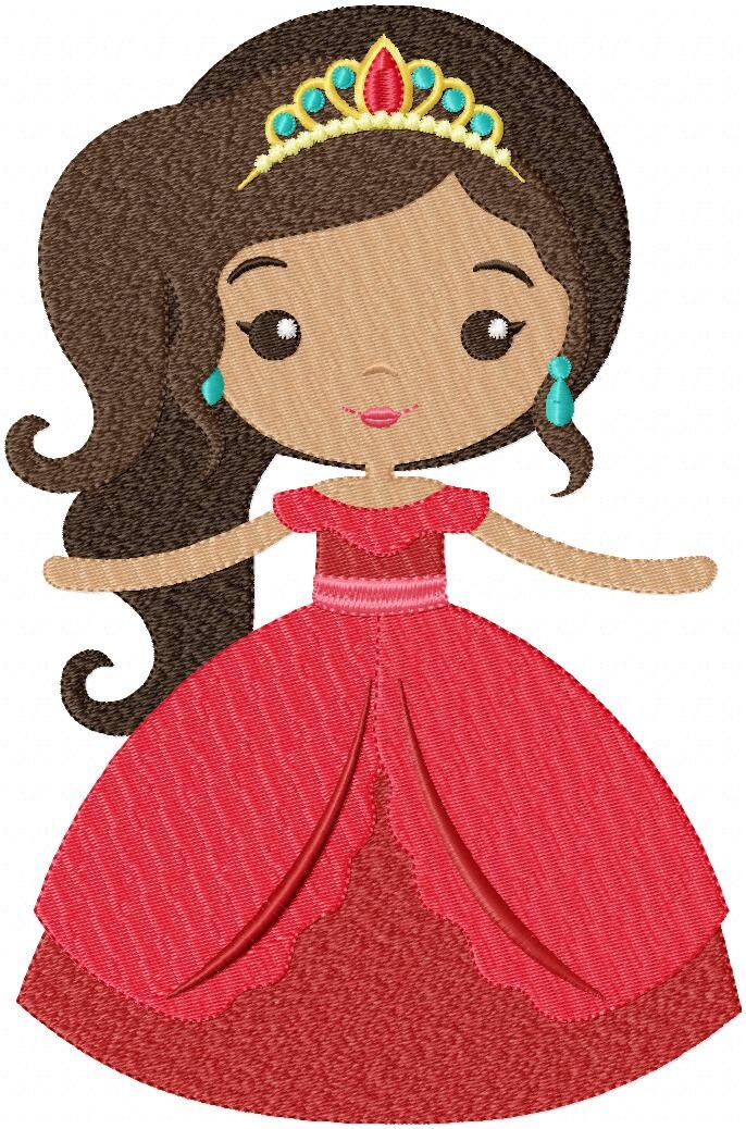 Princess Elena embroidery designs Disney embroidery design machine embroidery pattern file girl embroidery Princess applique design Marcia Embroidery