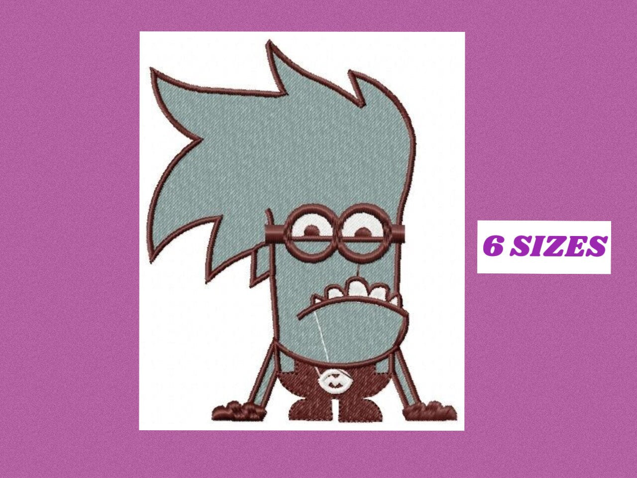 Minion embroidery designs - Bad Minions embroidery design machine embroidery pattern - kid embroidery file - boy embroidery cartoon digital Marcia Embroidery