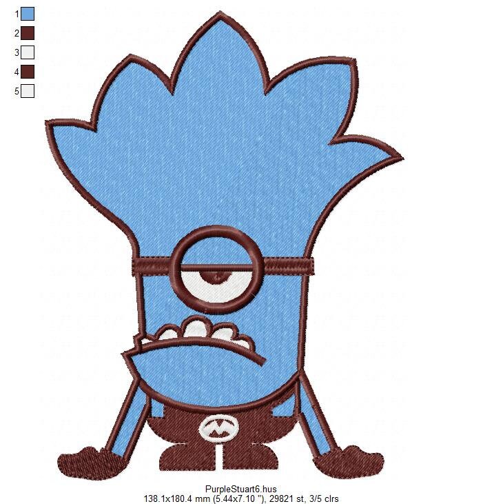 Minion embroidery designs - Bad Minions embroidery design machine embroidery pattern - kid embroidery file boy embroidery disney embroidery Marcia Embroidery
