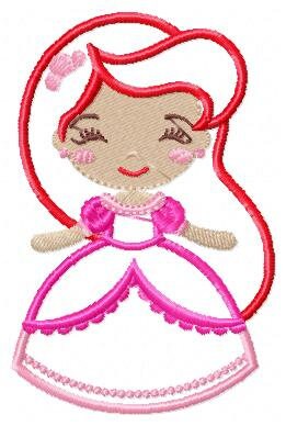 Ariel embroidery designs - Princess embroidery design disney embroidery machine embroidery pattern - Princess applique girl embroidery file Marcia Embroidery