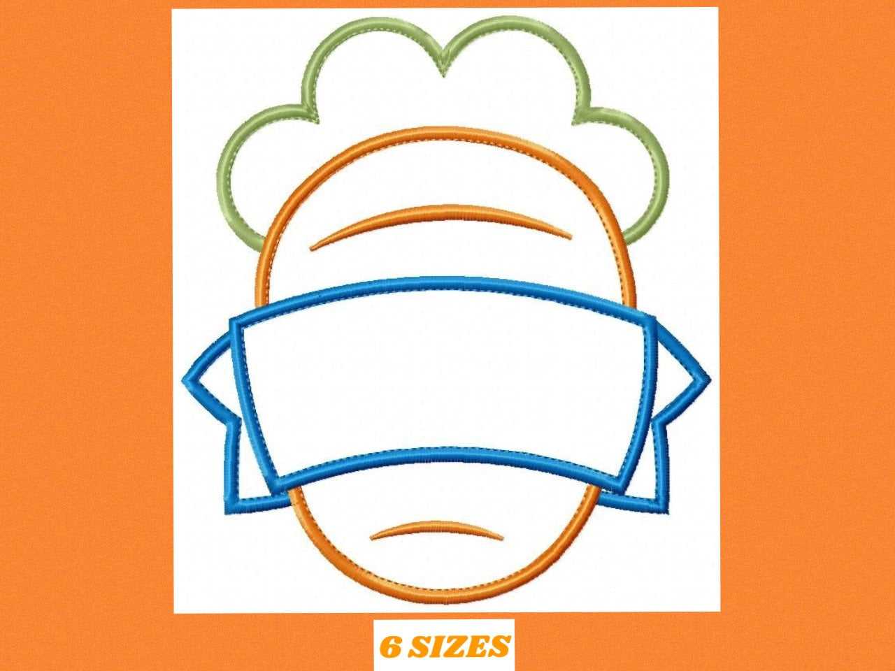 Carrot embroidery design - Carrot applique machine embroidery pattern - Tag School Easter file - Baby boy and girl - Instant download Marcia Embroidery