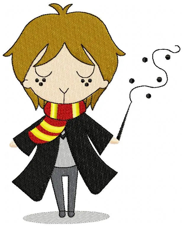 Harry Potter embroidery design machine embroidery pattern Marcia Embroidery