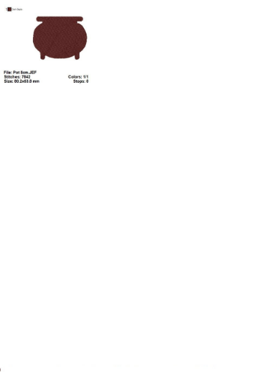 Harry Potter set embroidery design machine embroidery pattern