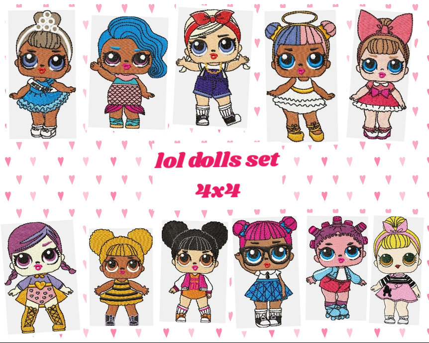 LOL DOLLS - Marcia Embroidery
