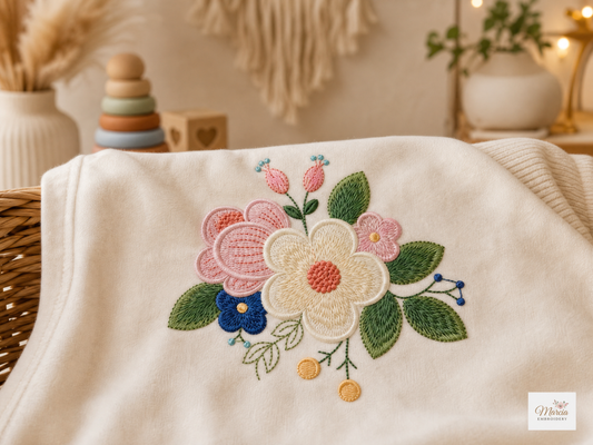 Flowers embroidery designs - Flower embroidery design machine embroidery pattern - Floral embroidery file - instant download digital file