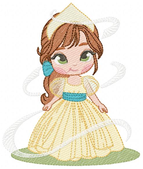 Anastasia embroidery design - Disney Princess machine embroidery patterns - Instant digital download (Copy) Marcia Embroidery