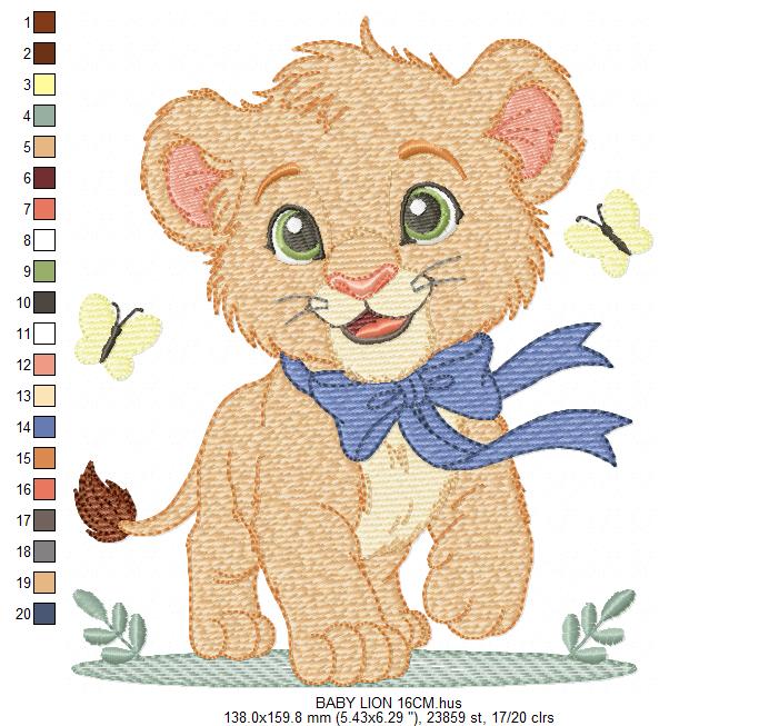 Lion embroidery designs - Safari embroidery design machine embroidery pattern - Baby boy embroidery file - Lion Indian embroidery download (Copy) Marcia Embroidery