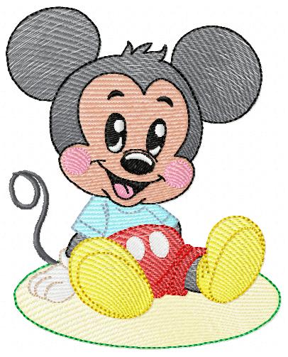 Mickey embroidery design - Mickey Mouse machine embroidery pattern - Baby Boy file - Instant digital download (Copy) Marcia Embroidery