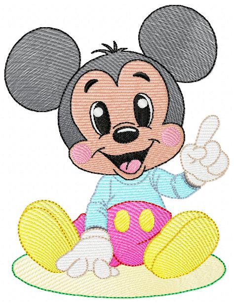 Mickey embroidery design - Mickey Mouse machine embroidery pattern - Baby Boy file - Instant digital download pes (Copy) Marcia Embroidery