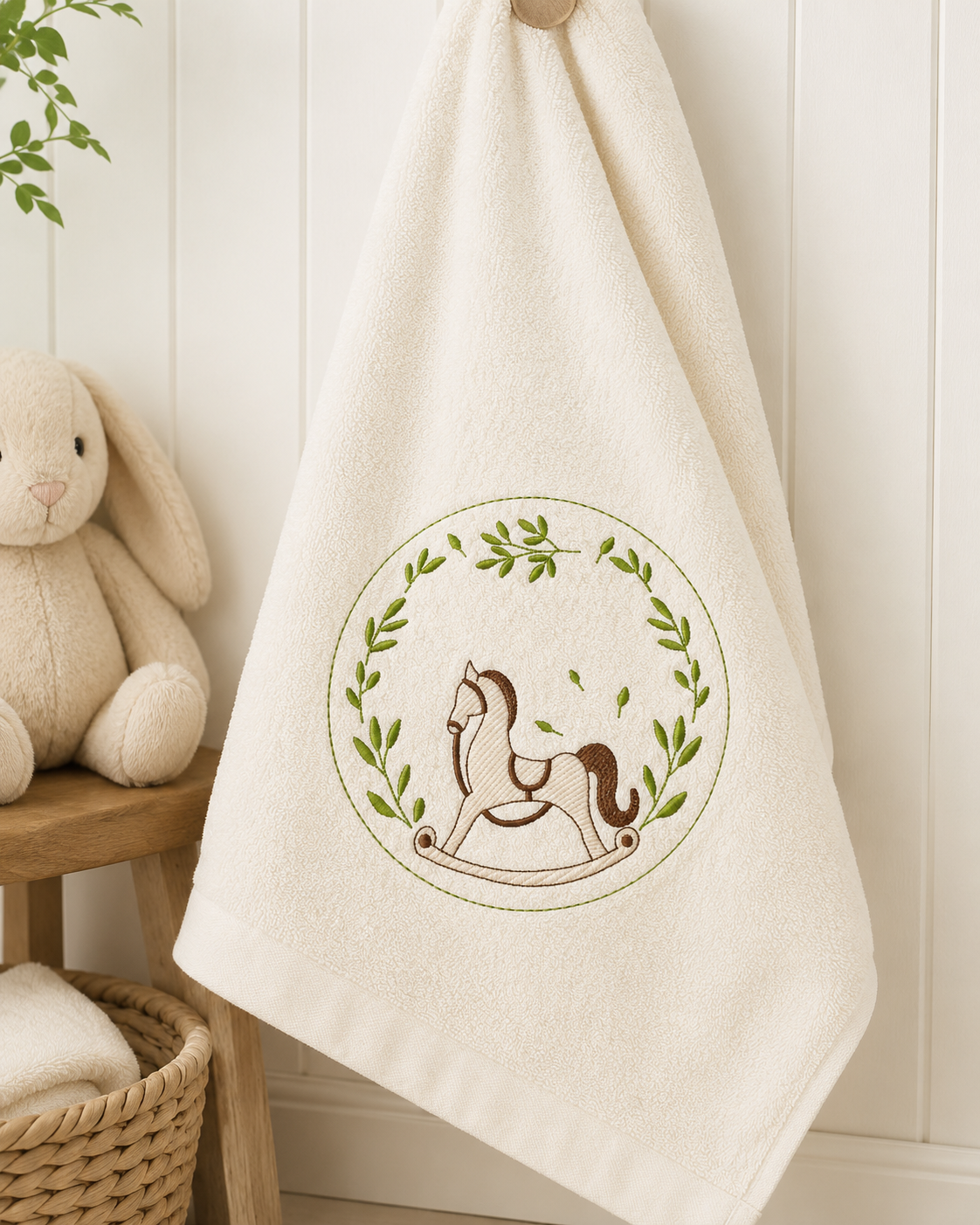 Monogram Frame embroidery design - Boy Birth Announcement machine embroidery pattern - Instant digital download pes jef