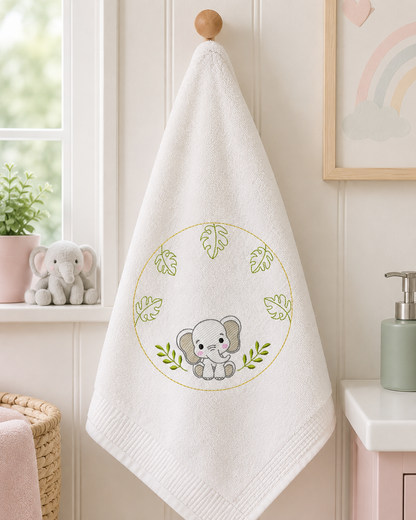 Monogram Frame embroidery design - Boy Birth Announcement machine embroidery pattern - Instant digital download pes jef