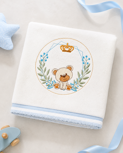 Monogram Frame embroidery design - Boy Birth Announcement machine embroidery pattern - Instant digital download pes jef