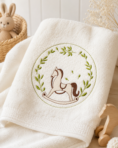 Monogram Frame embroidery design - Boy Birth Announcement machine embroidery pattern - Instant digital download pes jef