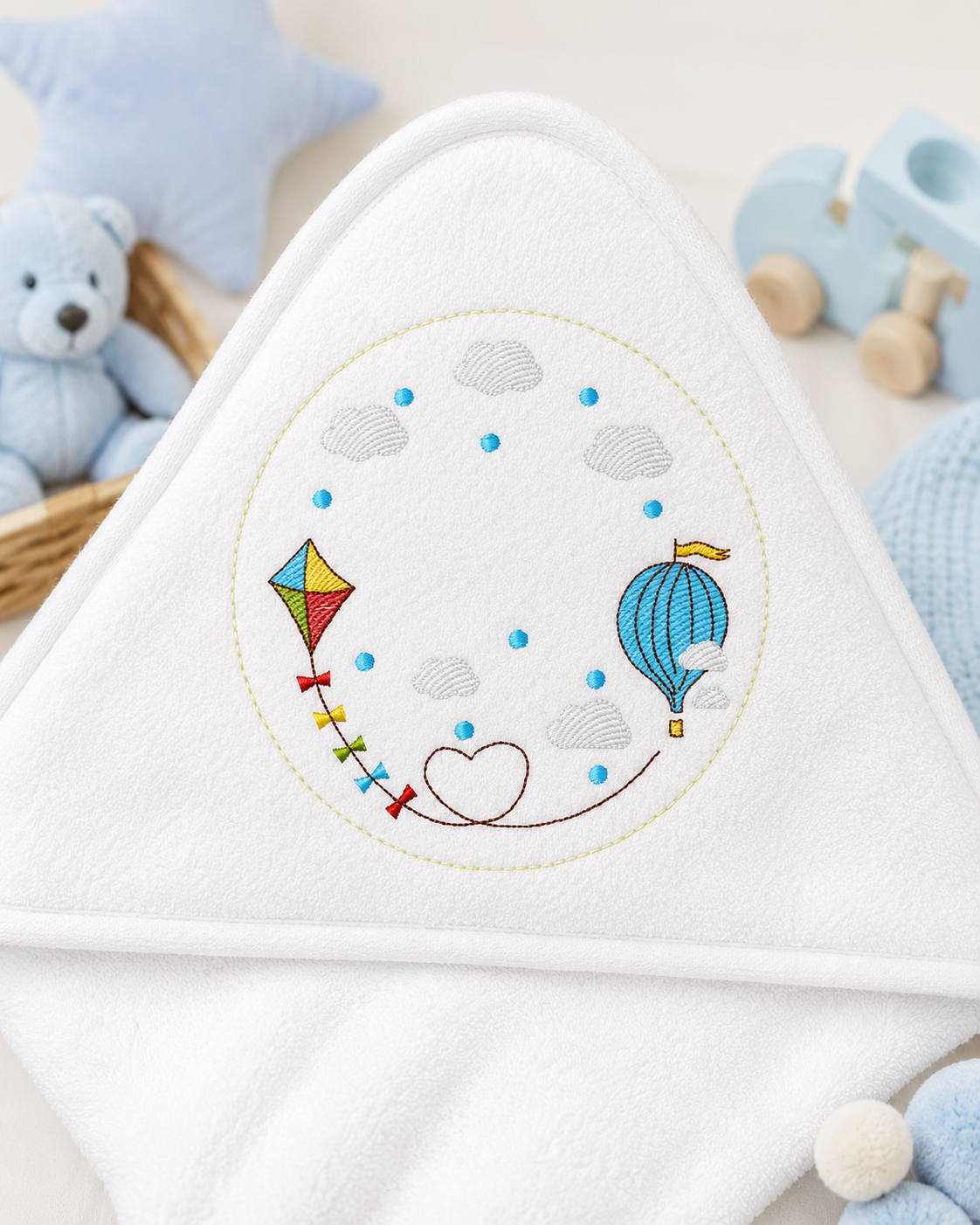 Monogram Frame embroidery design - Boy Birth Announcement machine embroidery pattern - Instant digital download pes jef