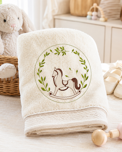 Monogram Frame embroidery design - Boy Birth Announcement machine embroidery pattern - Instant digital download pes jef