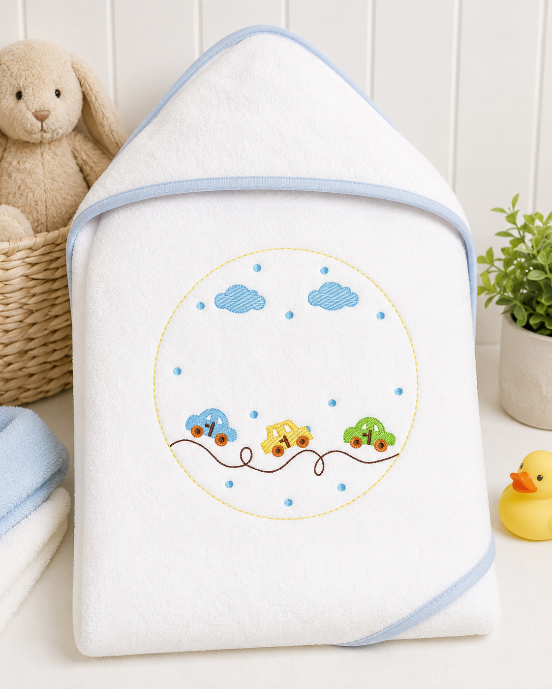 Monogram Frame embroidery design - Boy Birth Announcement machine embroidery pattern - Instant digital download pes jef