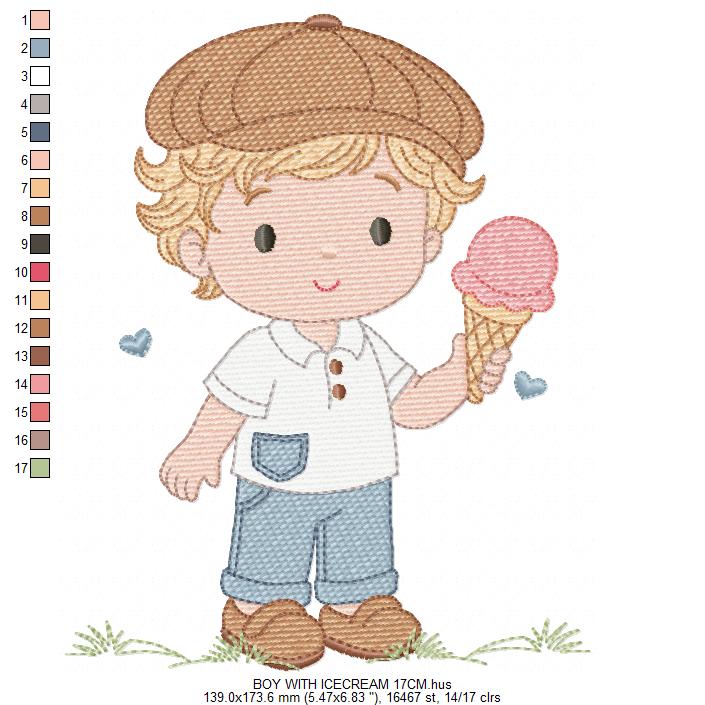 Baby Boy embroidery design - Children machine embroidery pattern - Kid Toy file - Instant digital download pes jef dst (Copy) Marcia Embroidery