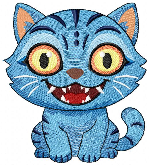 Cat KPop Demon Hunters embroidery design - Kpop Warriors machine embroidery patterns - Baby girl file - Instant digital download (Copy) Marcia Embroidery