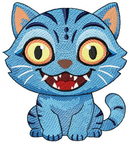 Cat KPop Demon Hunters embroidery design - Kpop Warriors machine embroidery patterns - Baby girl file - Instant digital download (Copy) Marcia Embroidery