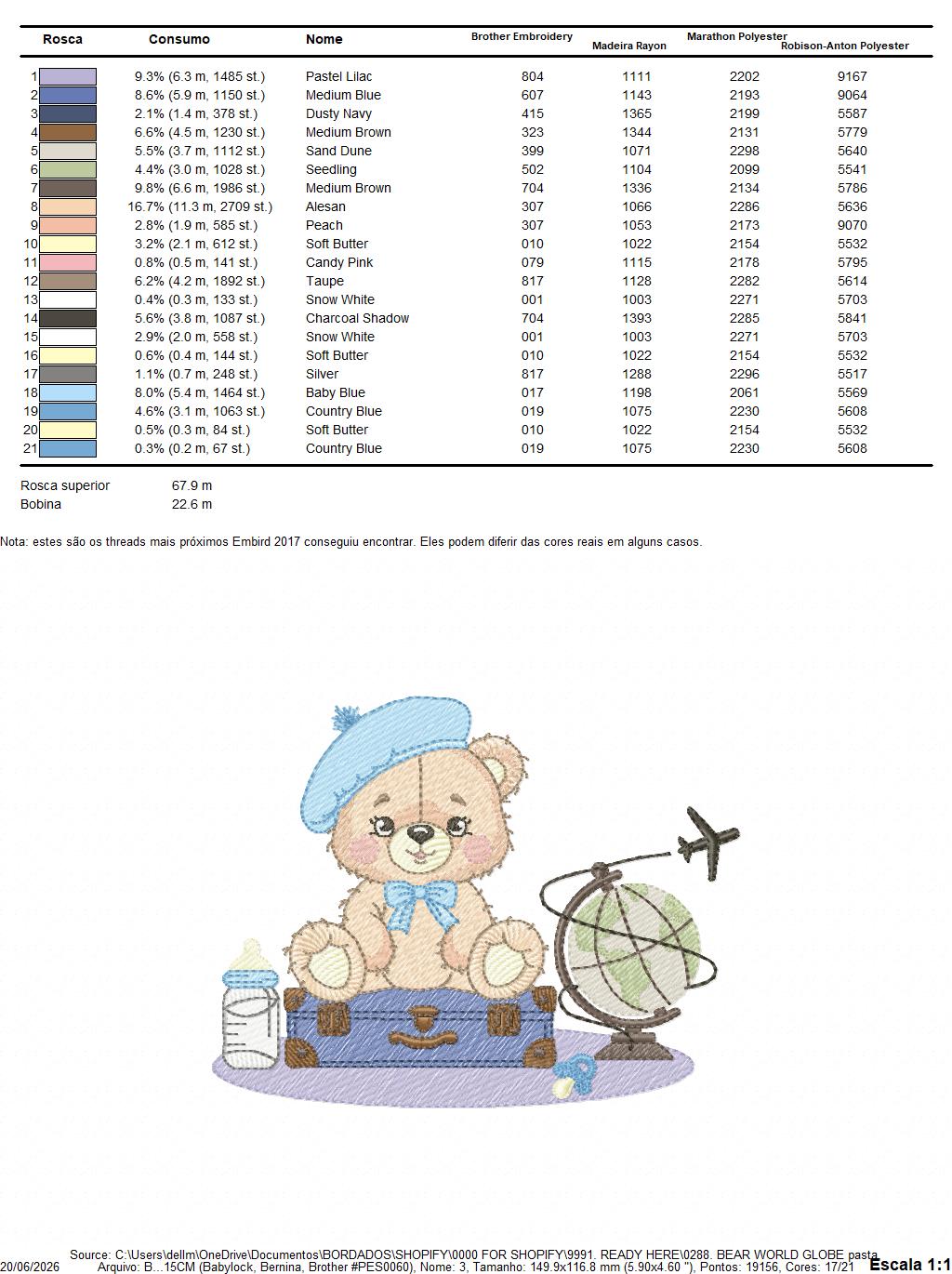 Bear with toys embroidery designs - Bear embroidery design machine embroidery pattern - Baby boy embroidery file - instant download train (Copy) Marcia Embroidery