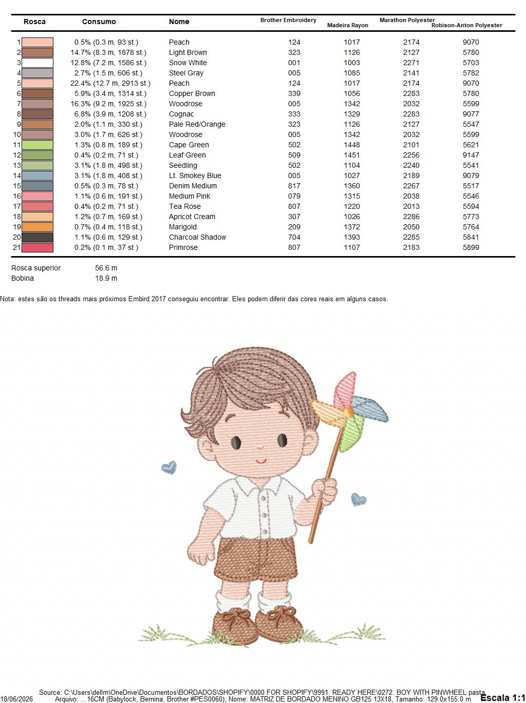 Boy playing with pinwheel embroidery design - Baby Boy machine embroidery pattern - Kid Toy file - Instant digital download pes jef dst