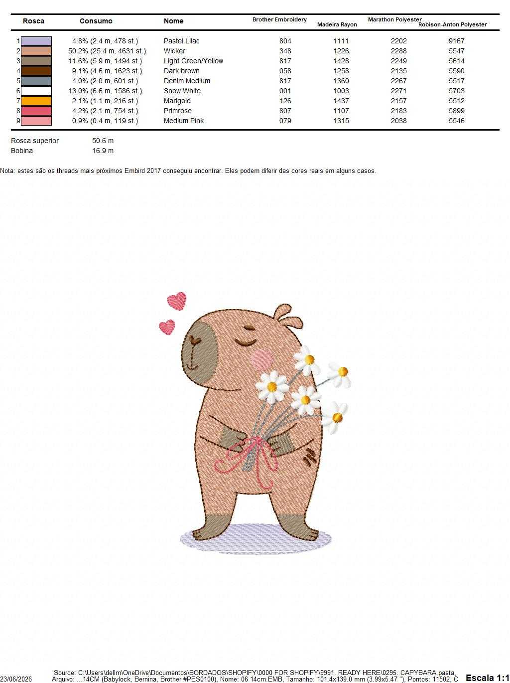 Capybara embroidery designs - Water river animal machine embroidery pattern - Baby boy big guinea pig with bow tie file - Instant download (Copy) Marcia Embroidery