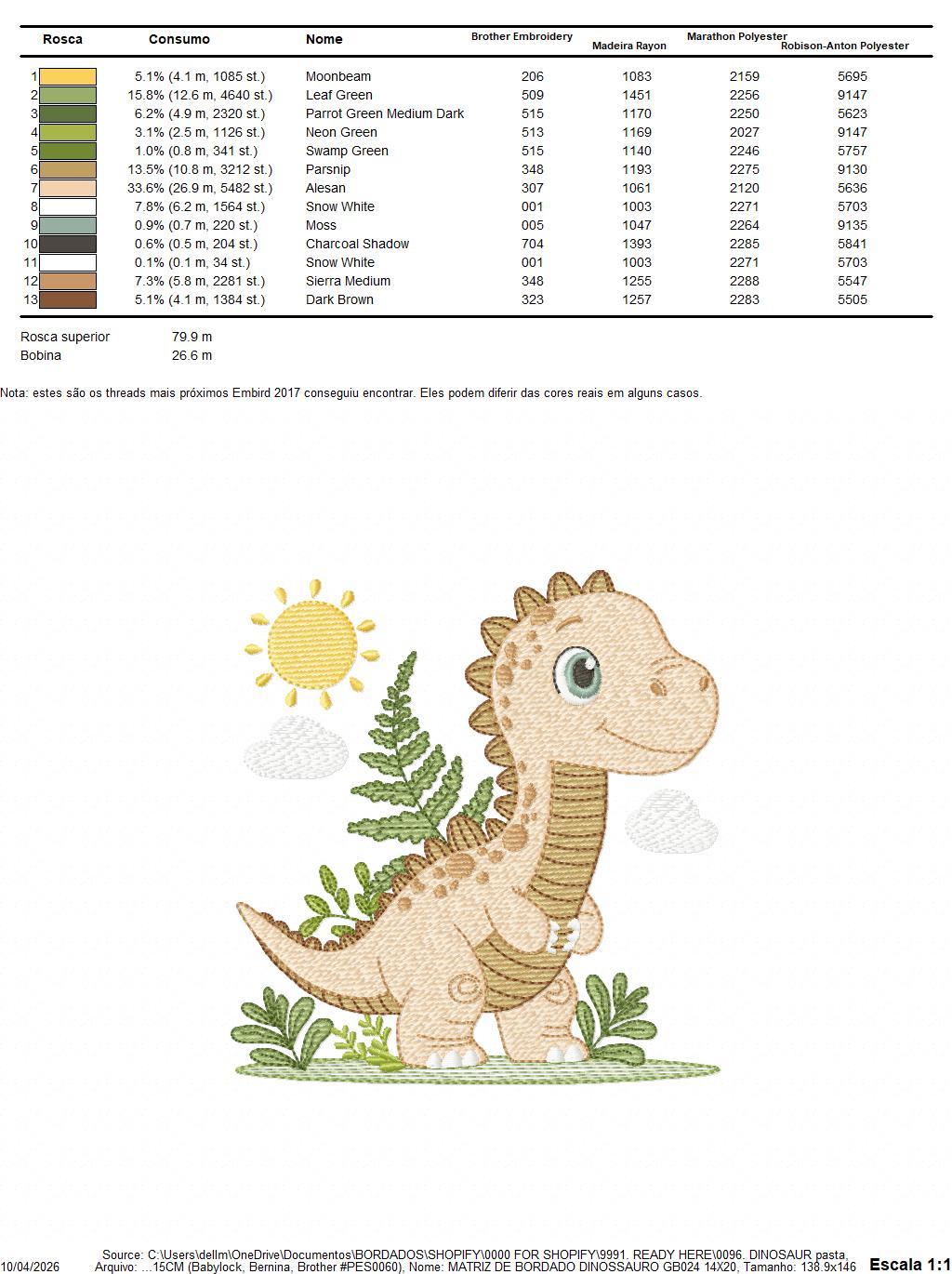 Dinosaur embroidery designs - Dino embroidery design machine embroidery pattern - instant download - Tyrannosaurus embroidery file T rex pes (Copy) Marcia Embroidery
