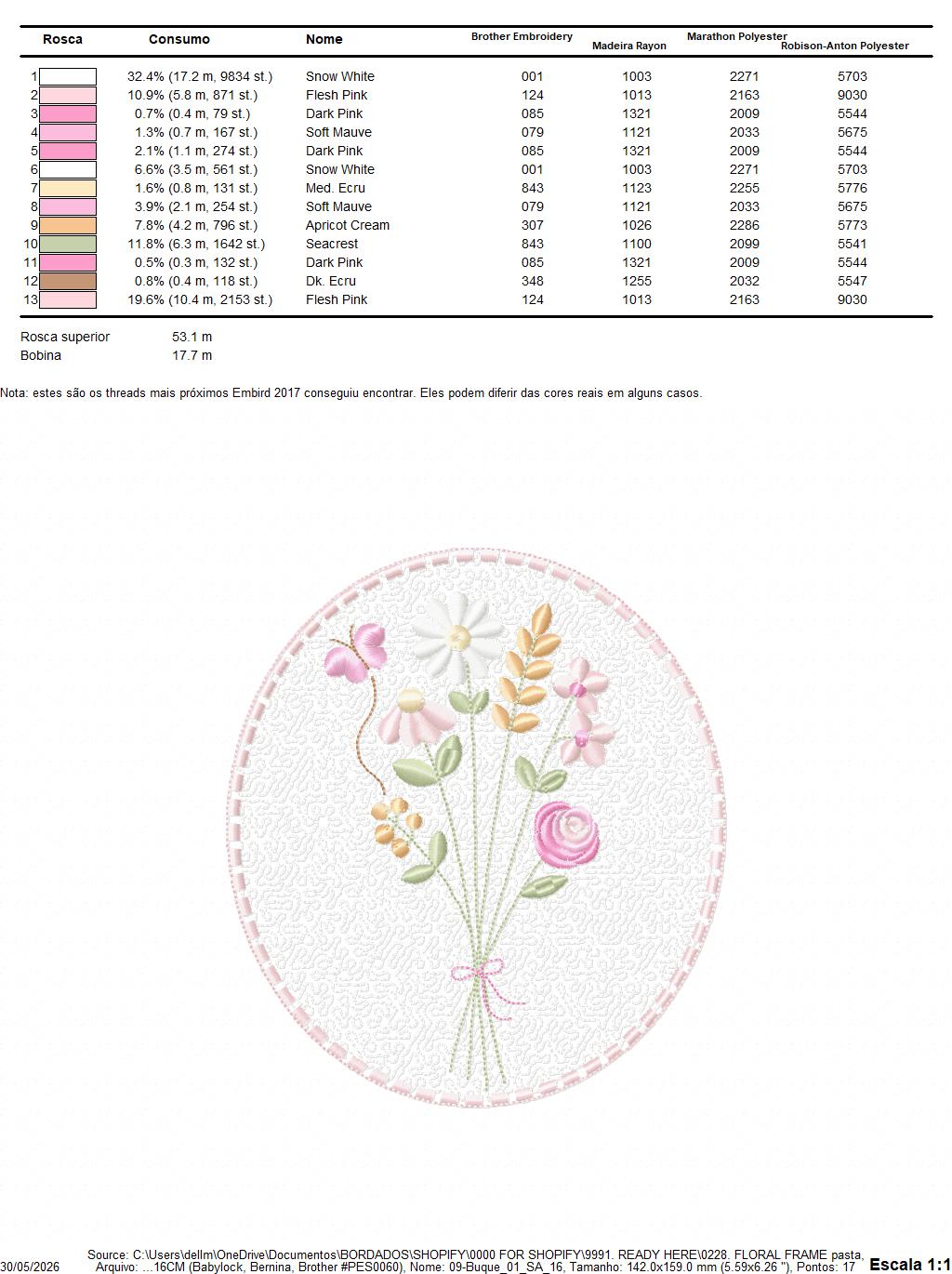 Floral frame embroidery designs - Flower and Butterfly machine embroidery pattern - Floral bouquet Kitchen Towel - Instant digital download (Copy) Marcia Embroidery