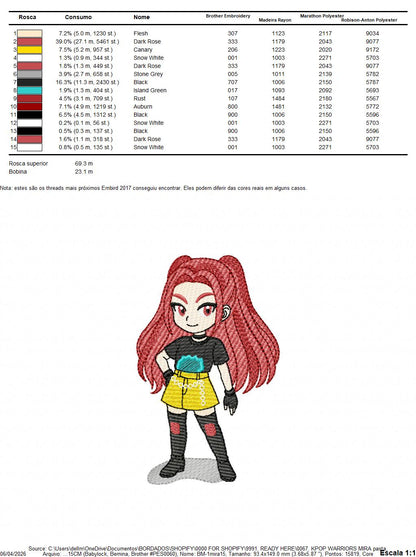 Moana embroidery designs - Disney Princess machine embroidery patterns - Baby girl file - Instant digital download pes jef dst exp hus vp3 (Copy) Marcia Embroidery