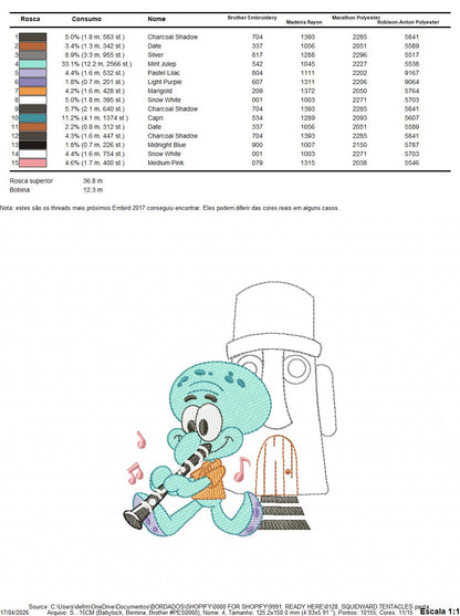 SPONGE BOB embroidery designs - SPONGE BOB embroidery design machine embroidery pattern - Puppy embroidery file - instant download pes (Copy) Marcia Embroidery