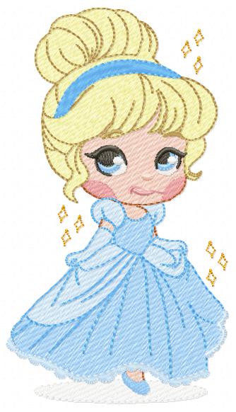 Cindarella embroidery design - Disney Princess machine embroidery patterns - Instant digital download (Copy) (Copy) Marcia Embroidery