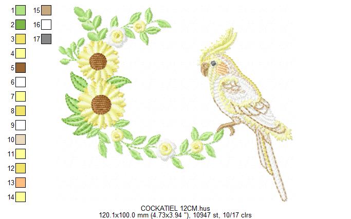 Hummingbird embroidery designs - Baby Girl Bird with flowers machine embroidery pattern - Instant digital download pes jef dst hus vp3 vip (Copy) Marcia Embroidery
