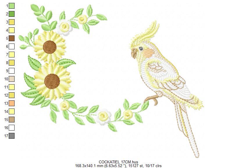 Hummingbird embroidery designs - Baby Girl Bird with flowers machine embroidery pattern - Instant digital download pes jef dst hus vp3 vip (Copy) Marcia Embroidery