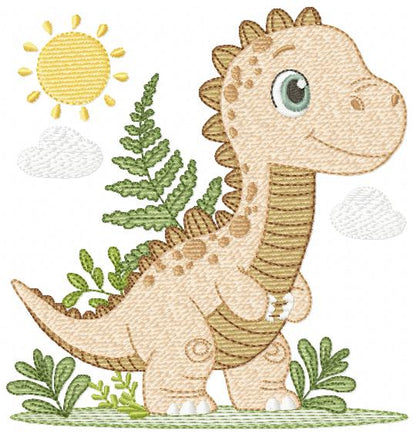 Dinosaur embroidery designs - Dino embroidery design machine embroidery pattern - instant download - Tyrannosaurus embroidery file T rex pes (Copy) Marcia Embroidery