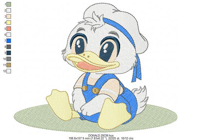 Mickey embroidery design - Mickey Mouse machine embroidery pattern - Baby Boy file - Instant digital download pes (Copy) (Copy) Marcia Embroidery