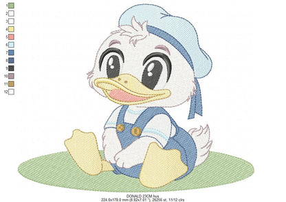 Mickey embroidery design - Mickey Mouse machine embroidery pattern - Baby Boy file - Instant digital download pes (Copy) (Copy) Marcia Embroidery
