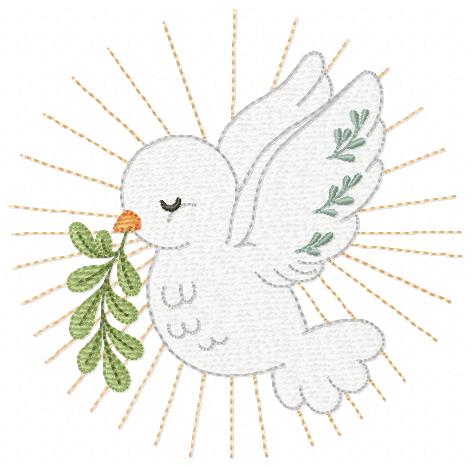 Dove embroidery designs - Holy Spirit embroidery design machine embroidery pattern - Catholic embroidery - Religious Eucharist - download (Copy) Marcia Embroidery