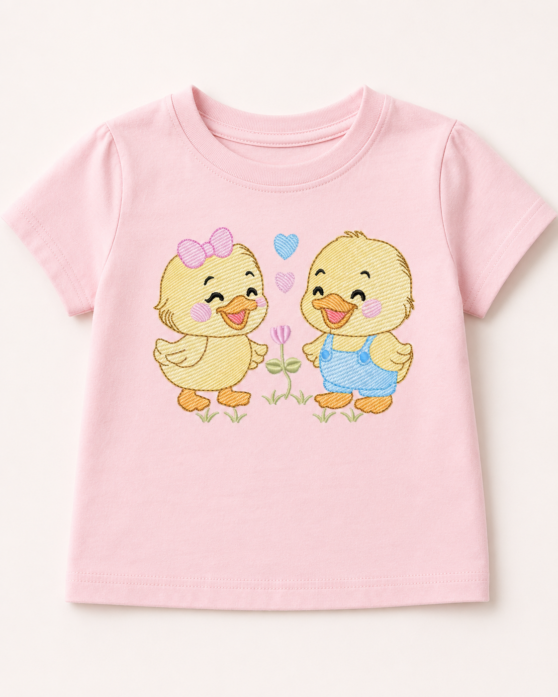 Ducks embroidery design - Lake Water Animals - Baby Boy and Girl - Sister and Brother Twins machine pattern - Instant digital download pes jef dst