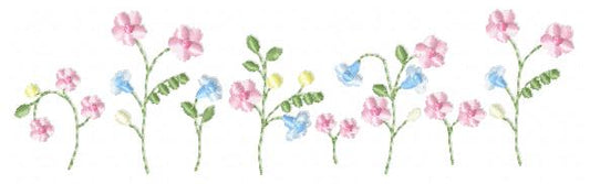 Flower Garden embroidery designs - Flower and Butterfly machine embroidery pattern - Floral bouquet Kitchen Towel - Instant digital download (Copy) Marcia Embroidery