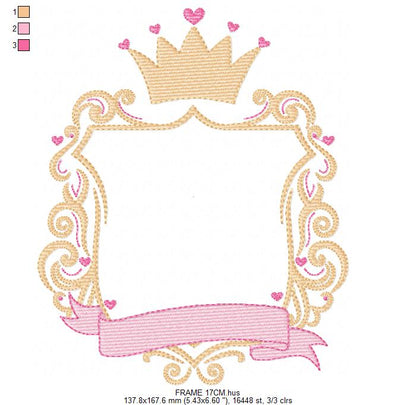 Laurel embroidery designs - Monogram frame embroidery design machine embroidery pattern - Baby boy embroidery file - Laurel wreath Crown (Copy) Marcia Embroidery