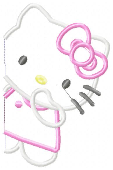 Hello Kitty embroidery design machine embroidery pattern (Copy) Marcia Embroidery