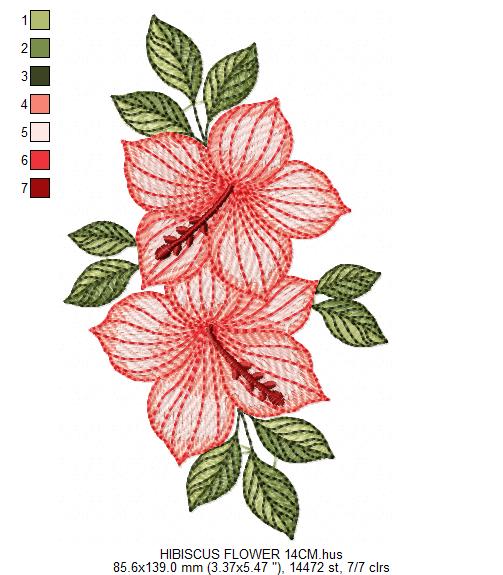 Monogram Floral Frame embroidery design - Roses  and Flowers Frame machine embroidery pattern - Floral wreath garland file - Instant download pes jef (Copy) Marcia Embroidery