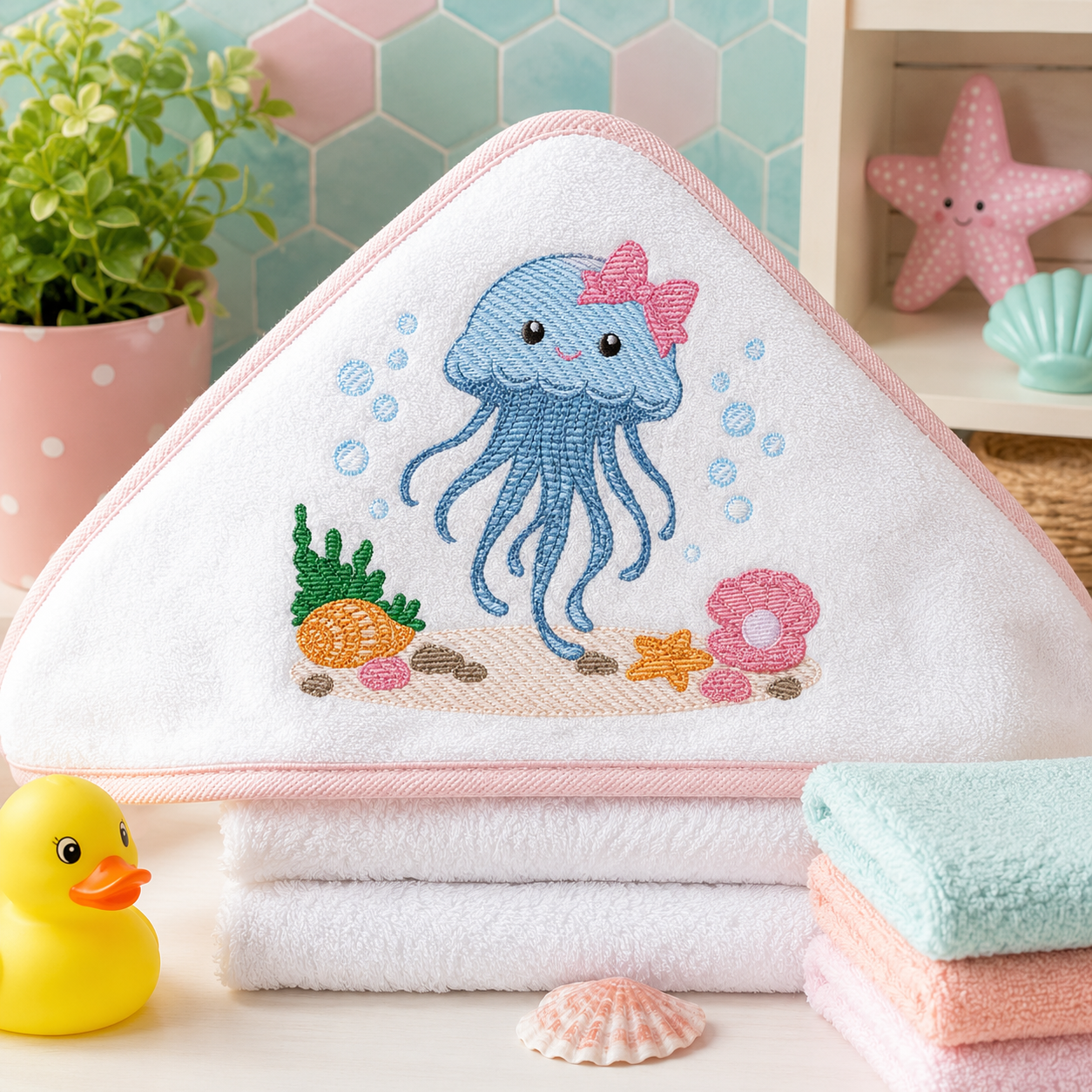 Jellyfish embroidery design - Octopus embroidery designs machine embroidery pattern - Ocean animals embroidery - instant digital download (Copy)
