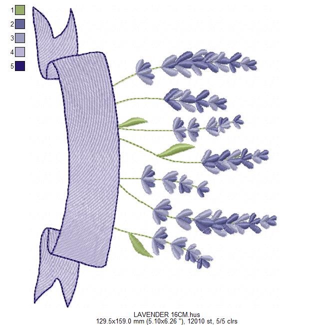Flower garden embroidery design - Lavender flowers with butterflies machine embroidery pattern -  Kitchen Tea towel - Instant download pes (Copy) Marcia Embroidery