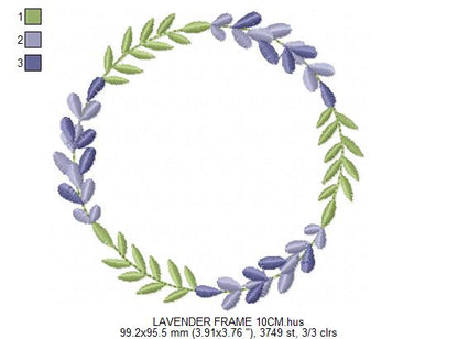 Lavender flowers embroidery design - Flower garden machine embroidery pattern - Floral Kitchen Tea towel - Instant download pes jef (Copy) Marcia Embroidery