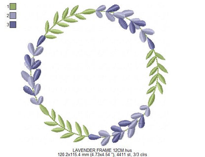 Lavender flowers embroidery design - Flower garden machine embroidery pattern - Floral Kitchen Tea towel - Instant download pes jef (Copy) Marcia Embroidery