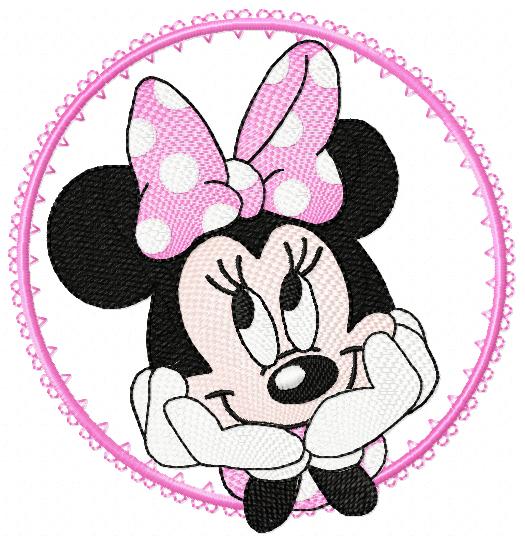 Minnie embroidery design - Minnie Mouse machine embroidery pattern - Baby Girl file - Instant digital download pes jef dst (Copy) Marcia Embroidery